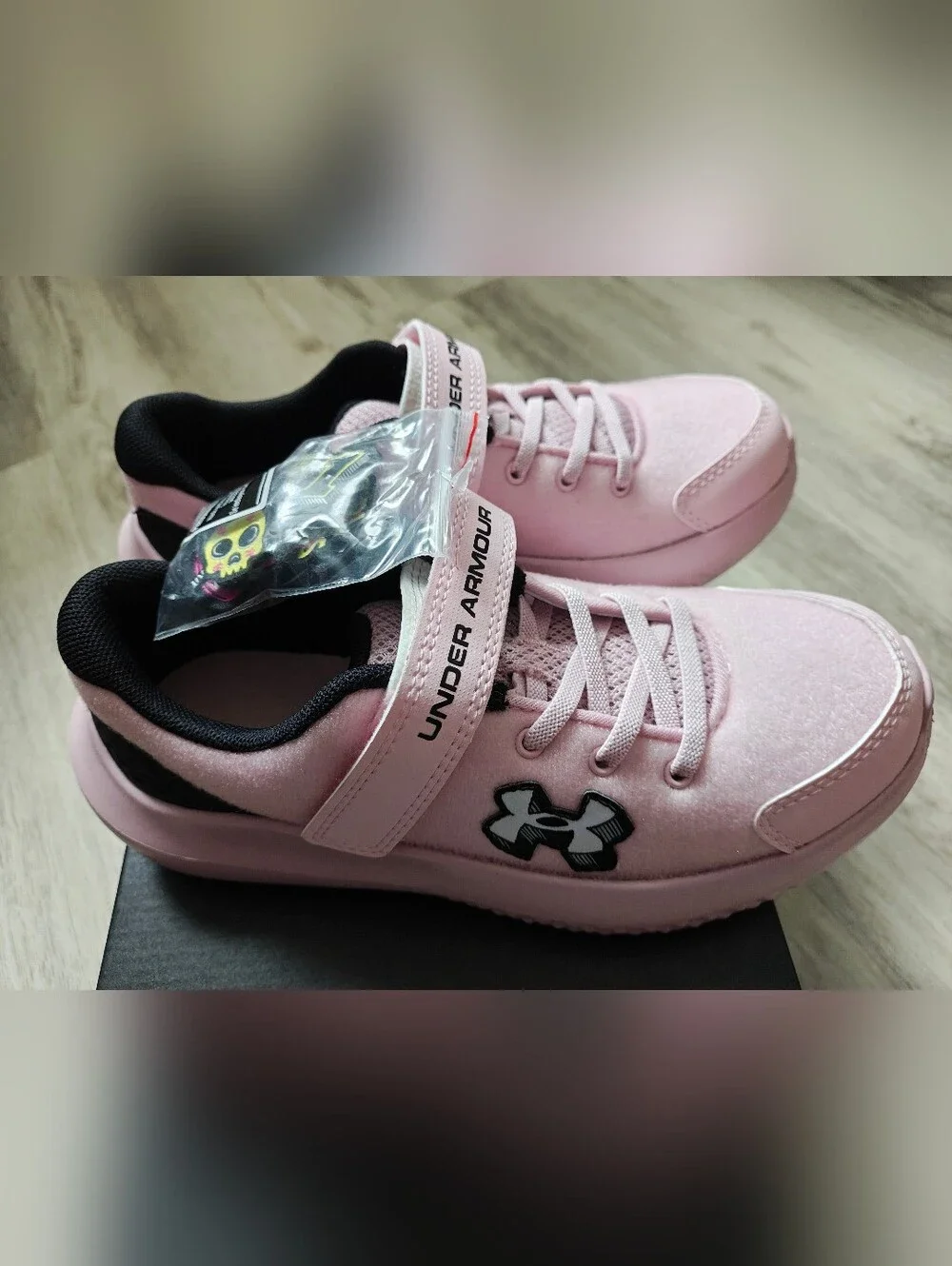 Under Armour Kids' Pink Athletic Sneakers